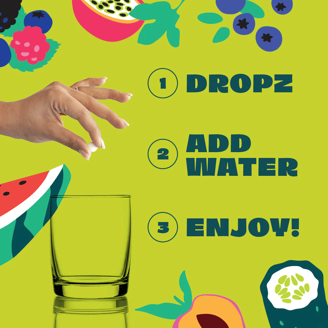 dropz Wassermelone - FestivalStuff