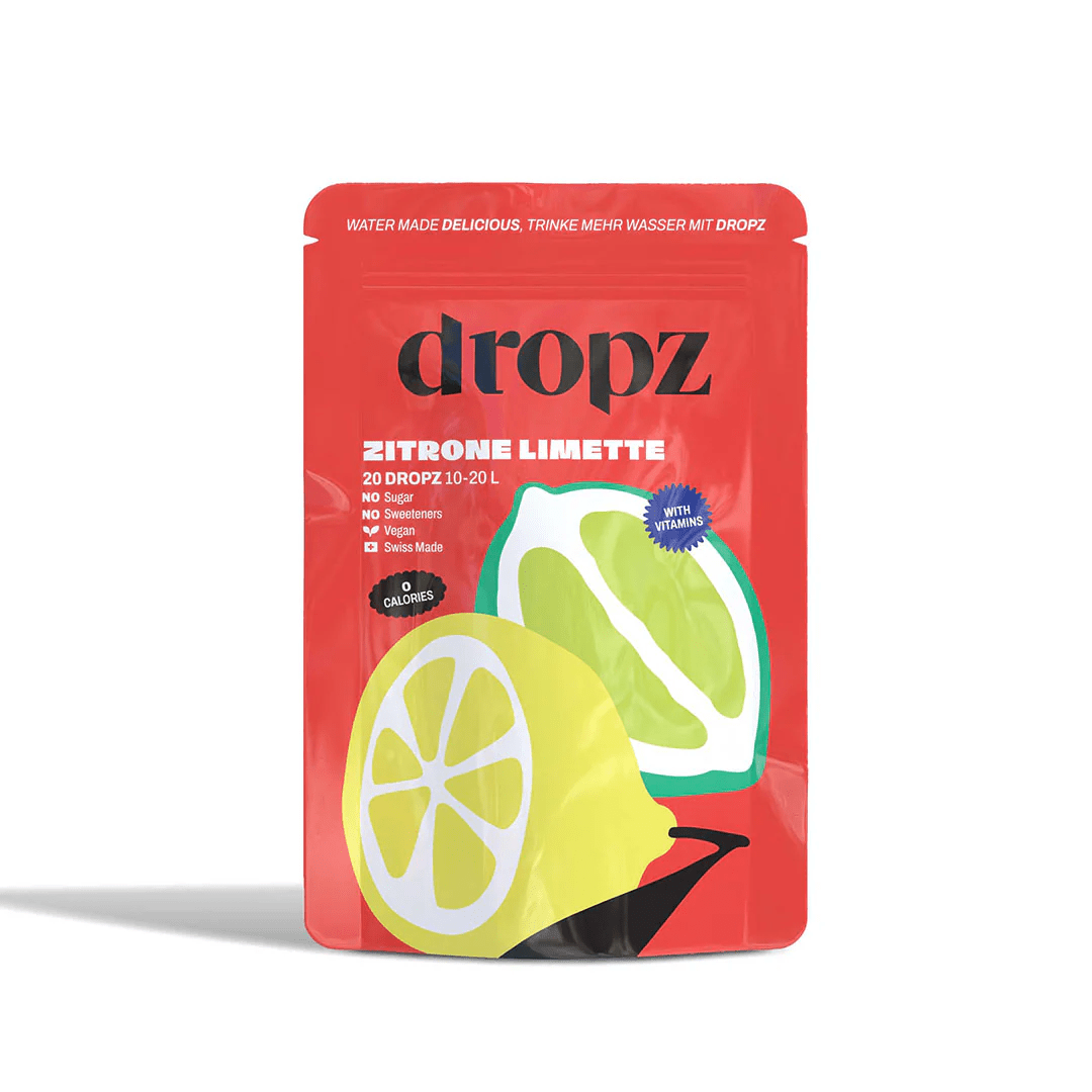 dropz Zitrone Limette - FestivalStuff