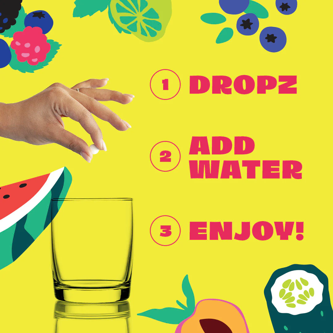 dropz Ice Tea Pfirsich