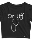 Dr. Uff Crop Top (schwarz) - FestivalStuff