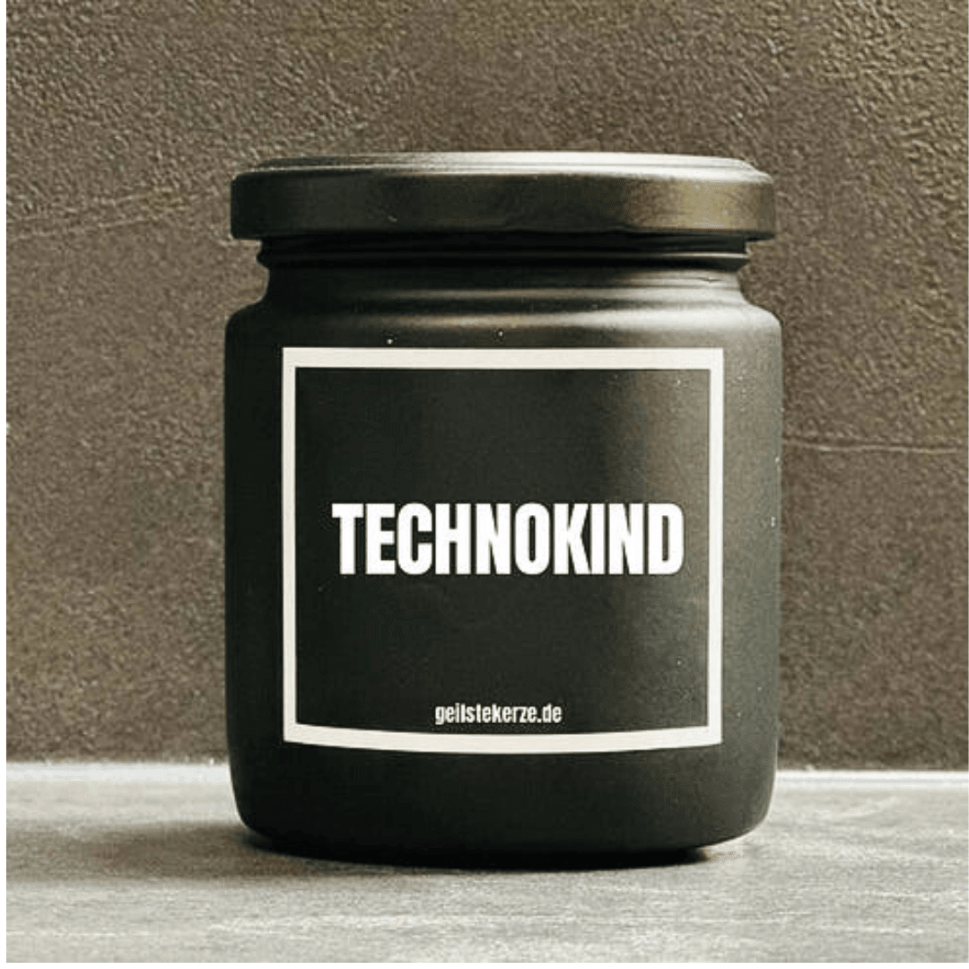 Duftkerze | TECHNOKIND - FestivalStuff