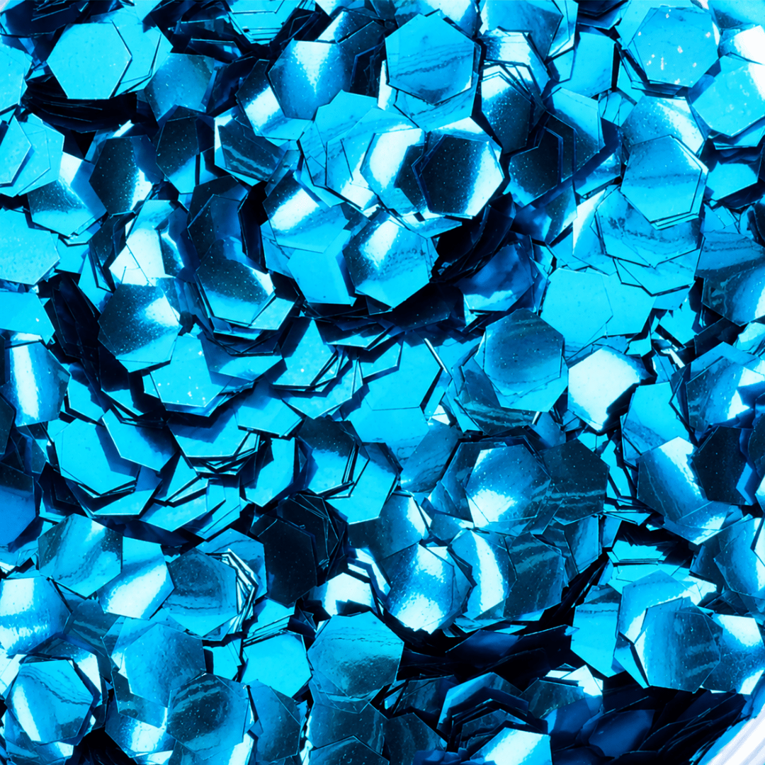 Eco Bio Glitzer Blau - FestivalStuff