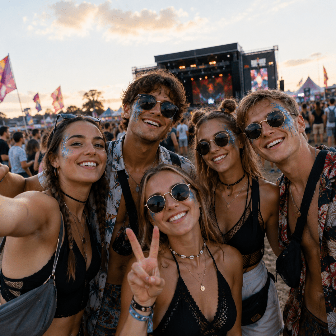 Eco Bio Glitzer Türkis - FestivalStuff