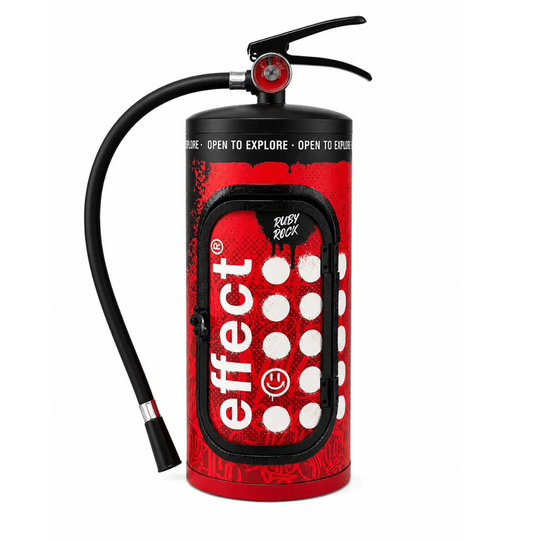 effect® Fire Extinguisher RUBY ROCK mit 9MILE Vodka - FestivalStuff