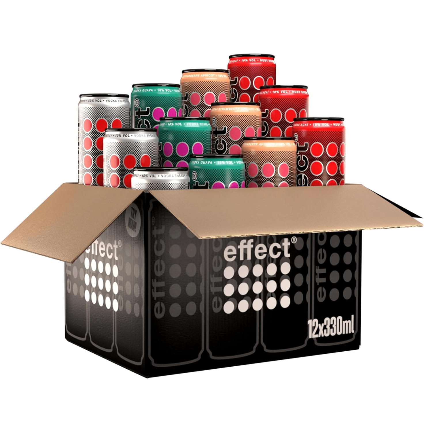 effect Vodka Mix Set 12 x 0,33l - FestivalStuff