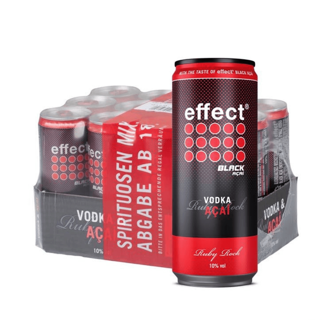 effect® Black Açai + 9 MILE Vodka Dose 0,33L - FestivalStuff