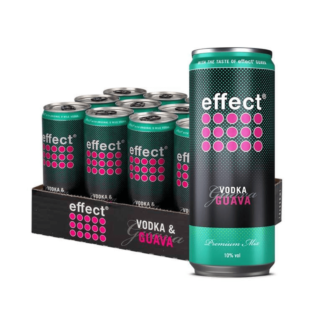 effect® Guava + Vodka Dose 0,33L - FestivalStuff