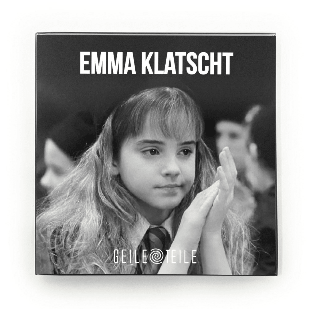 Emma klatscht - Echtglas Ziehunterlage - FestivalStuff