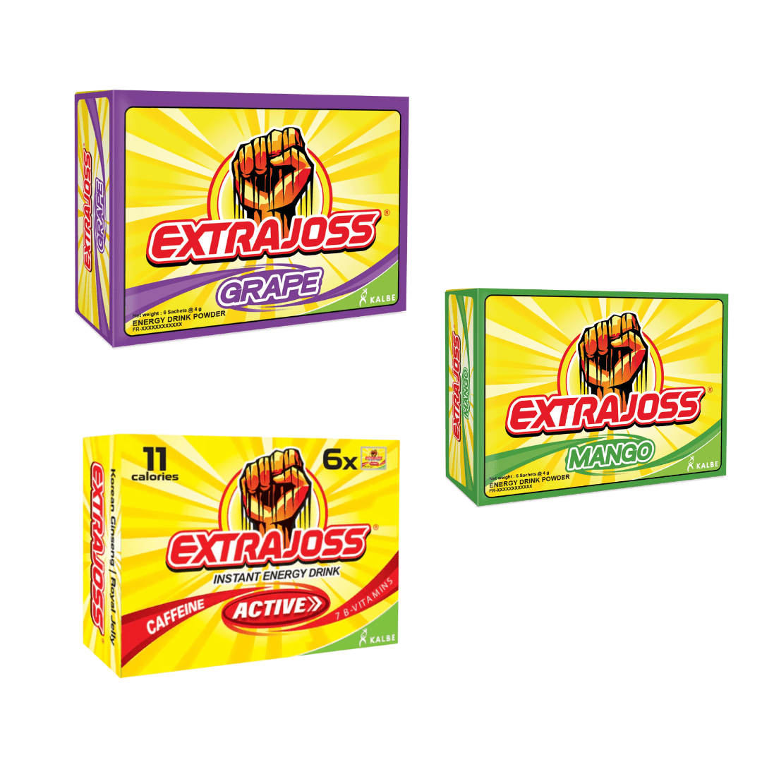 EXTRA JOSS 3er - Set (Ananas, Mango, Grape) - FestivalStuff