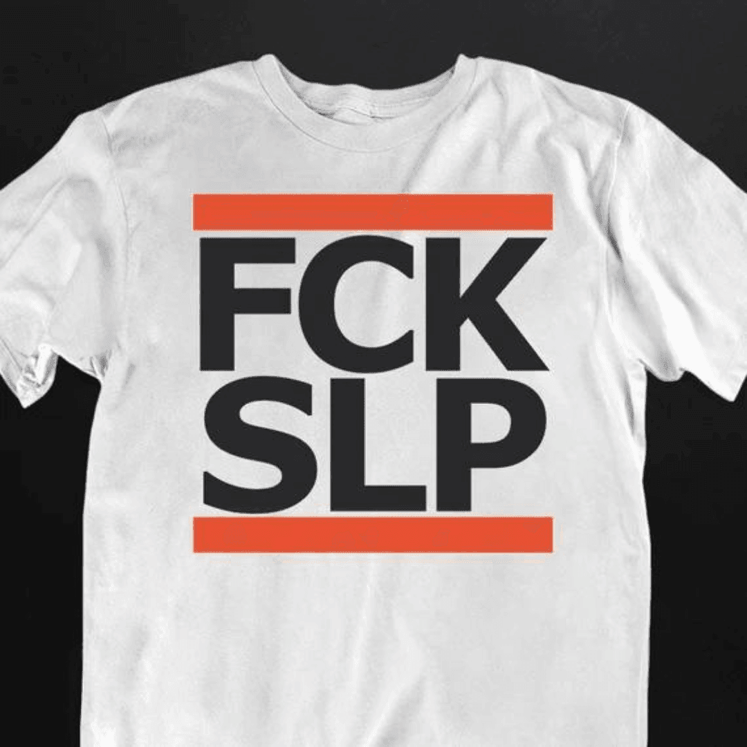 FCK SLP / F*ck Sleep T-Shirt (schwarz oder weiß / unisex) - FestivalStuff