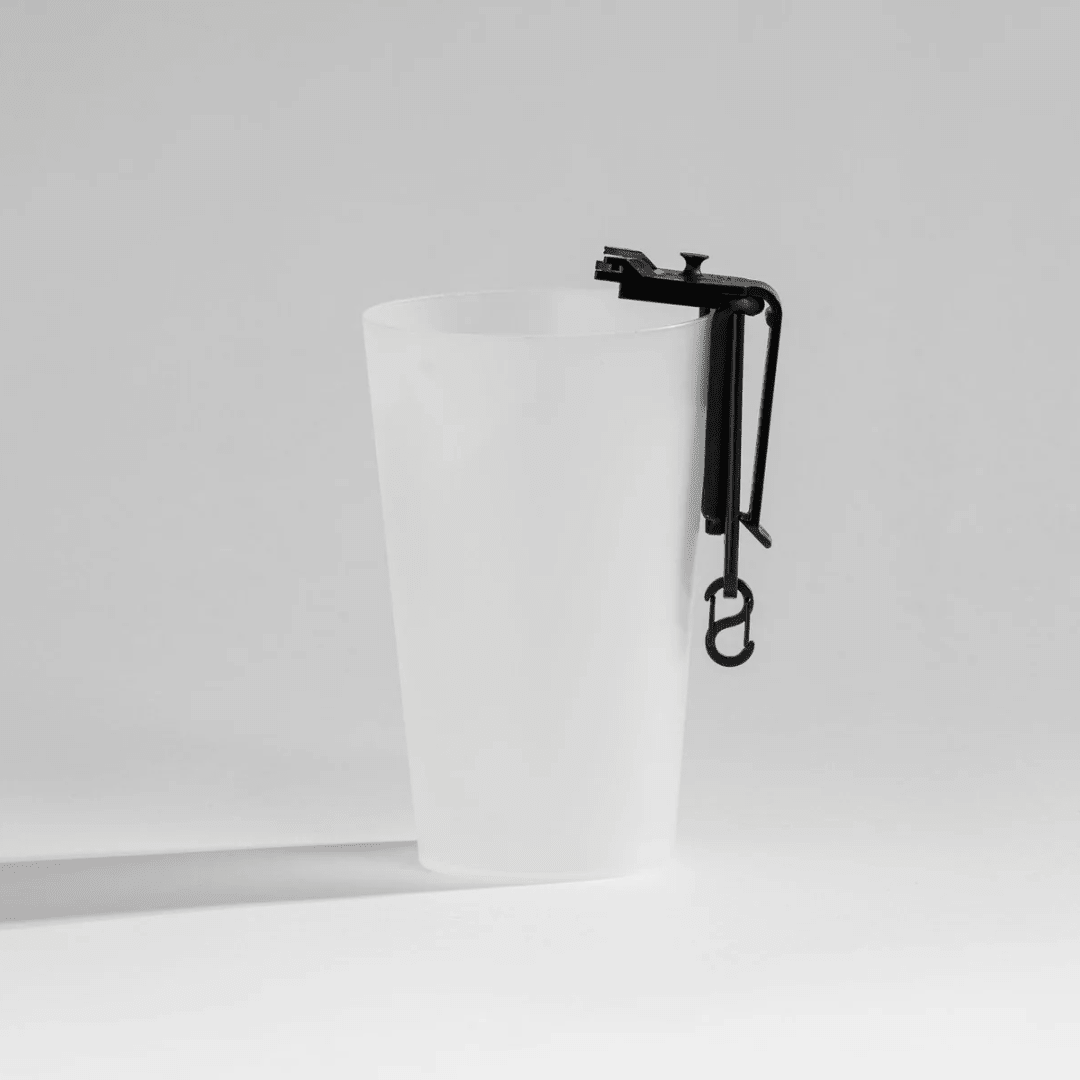 Festival Becher - & Flaschenhalter Schwarz - FestivalStuff
