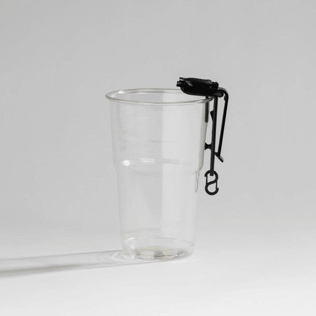 Festival Becher - & Flaschenhalter Schwarz - FestivalStuff