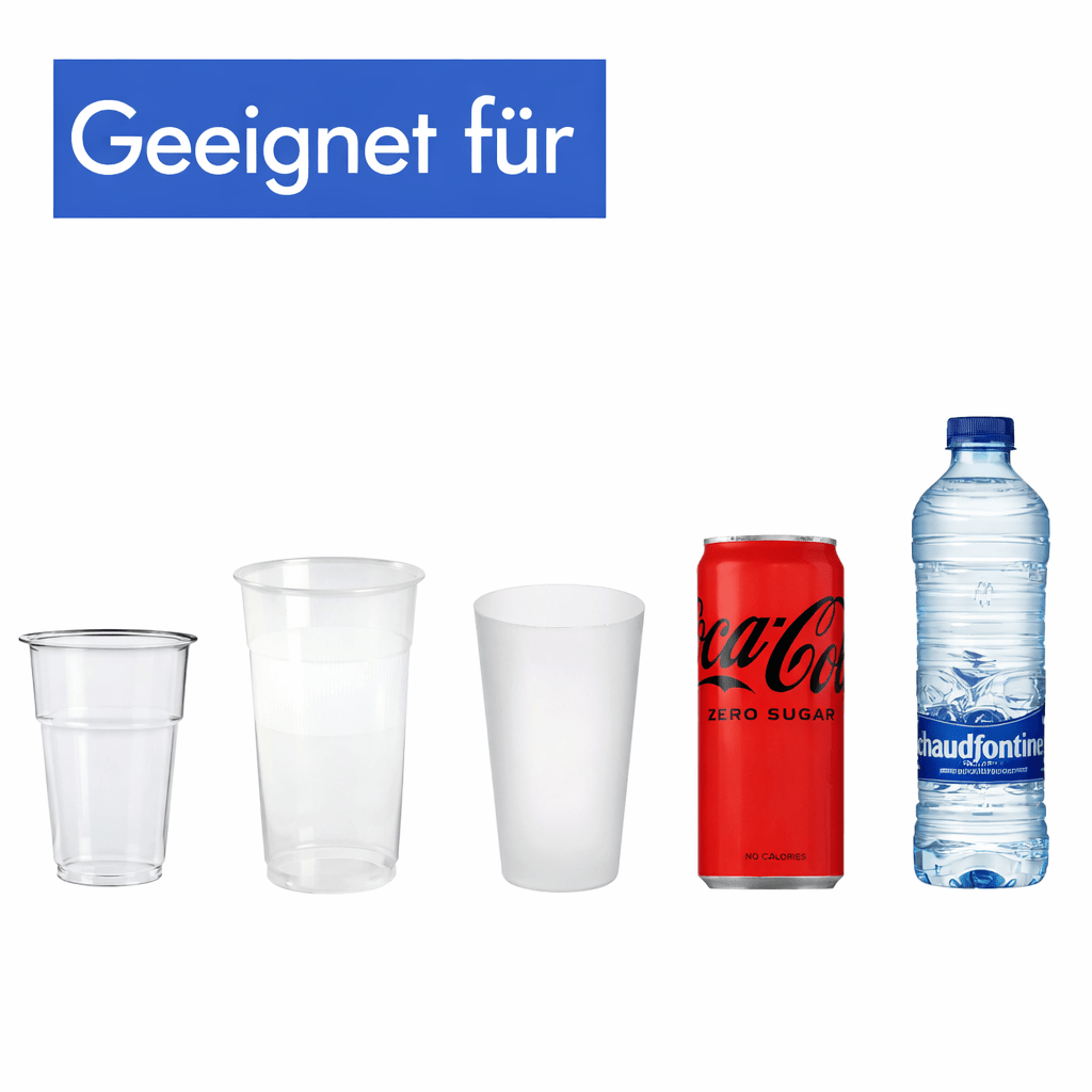 Festival Becher - & Flaschenhalter Weiß - FestivalStuff