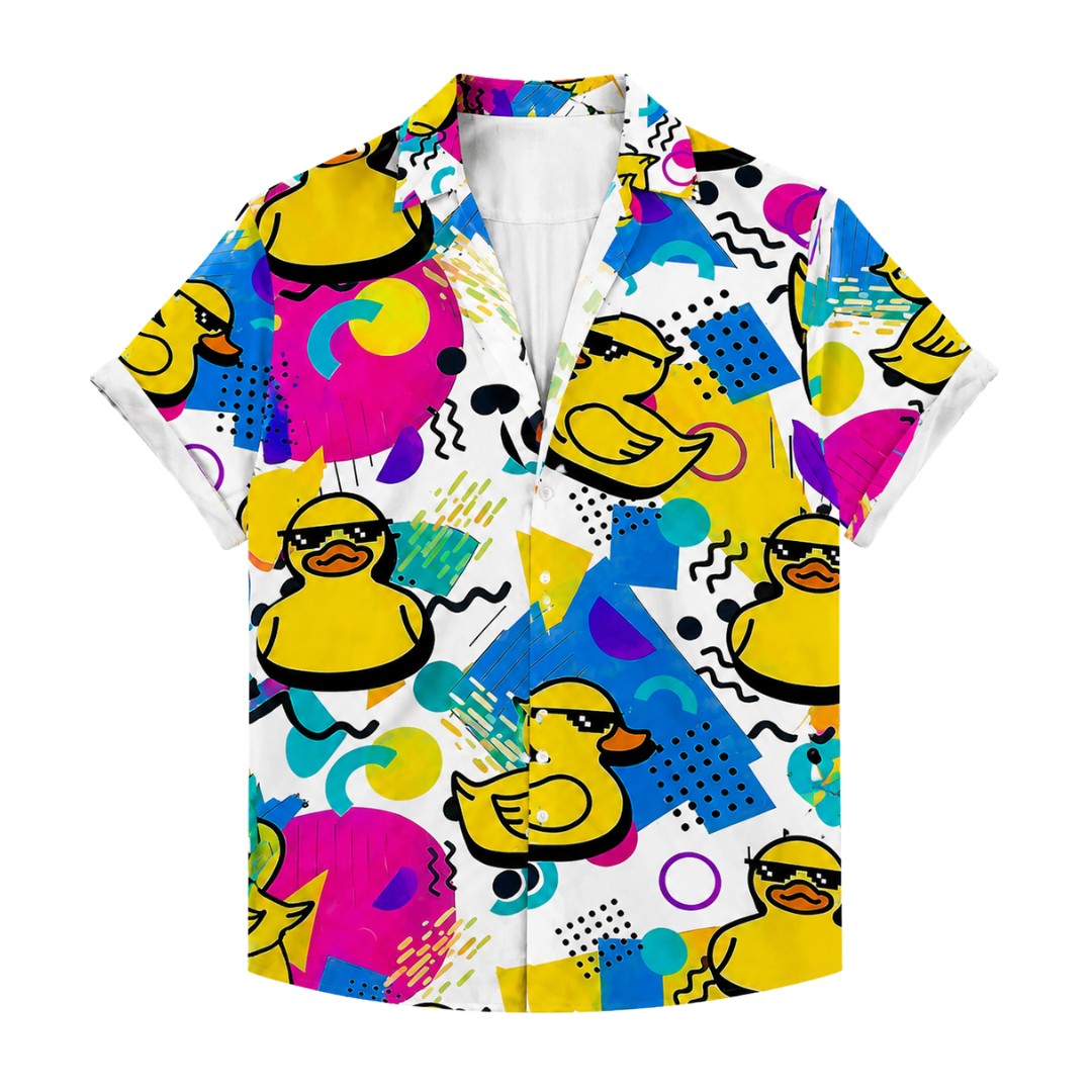 Festival Hemd Herren Crazy Duck - FestivalStuff