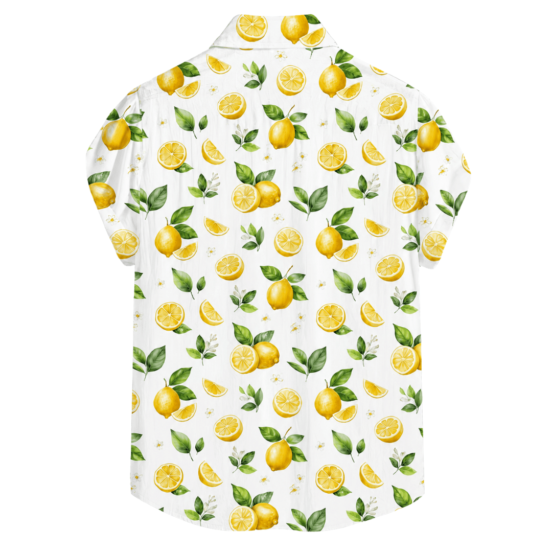 Festival Hemd Herren Lemon Splash - FestivalStuff