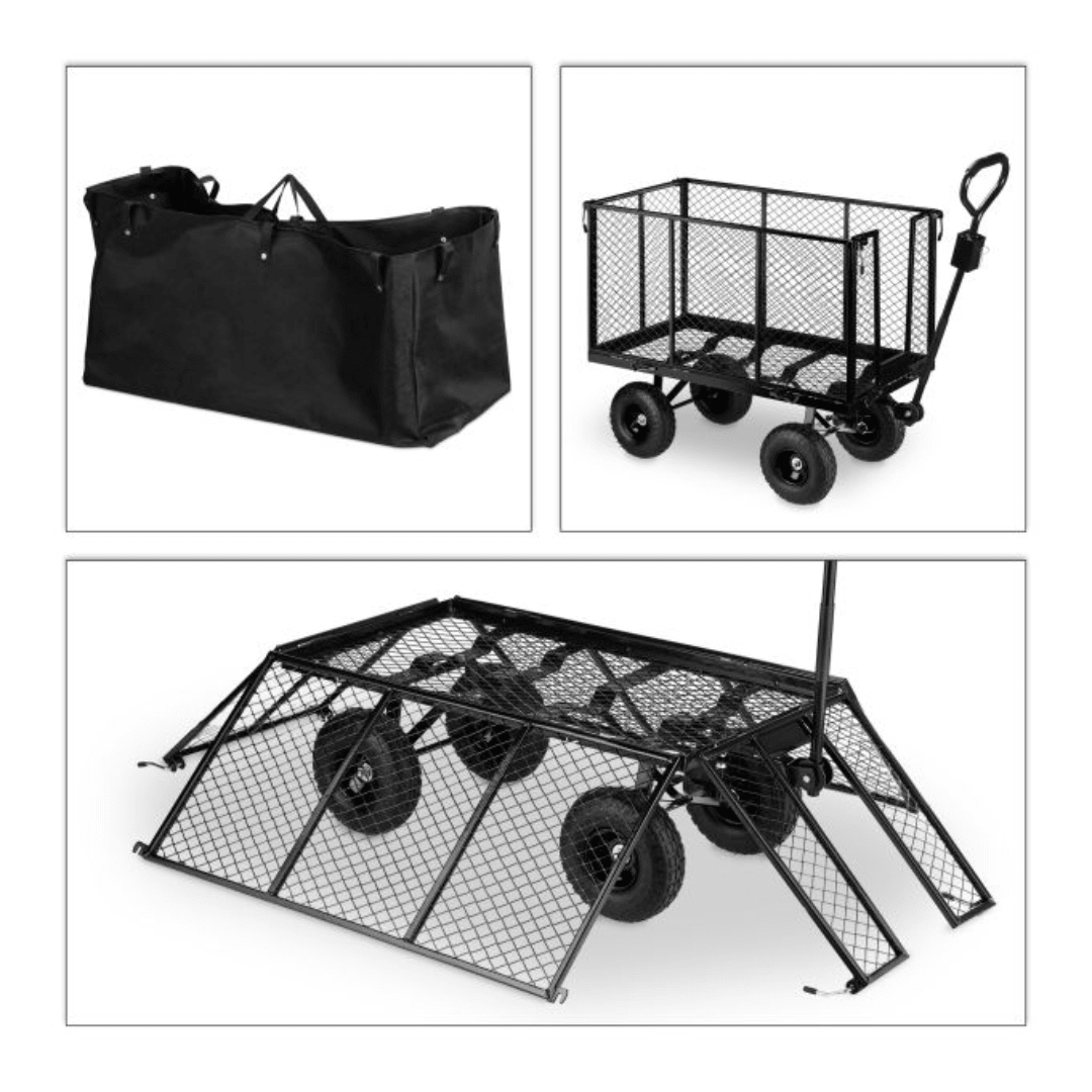 Festival Lastenwagen Hoch mit Luftreifen - FestivalStuff