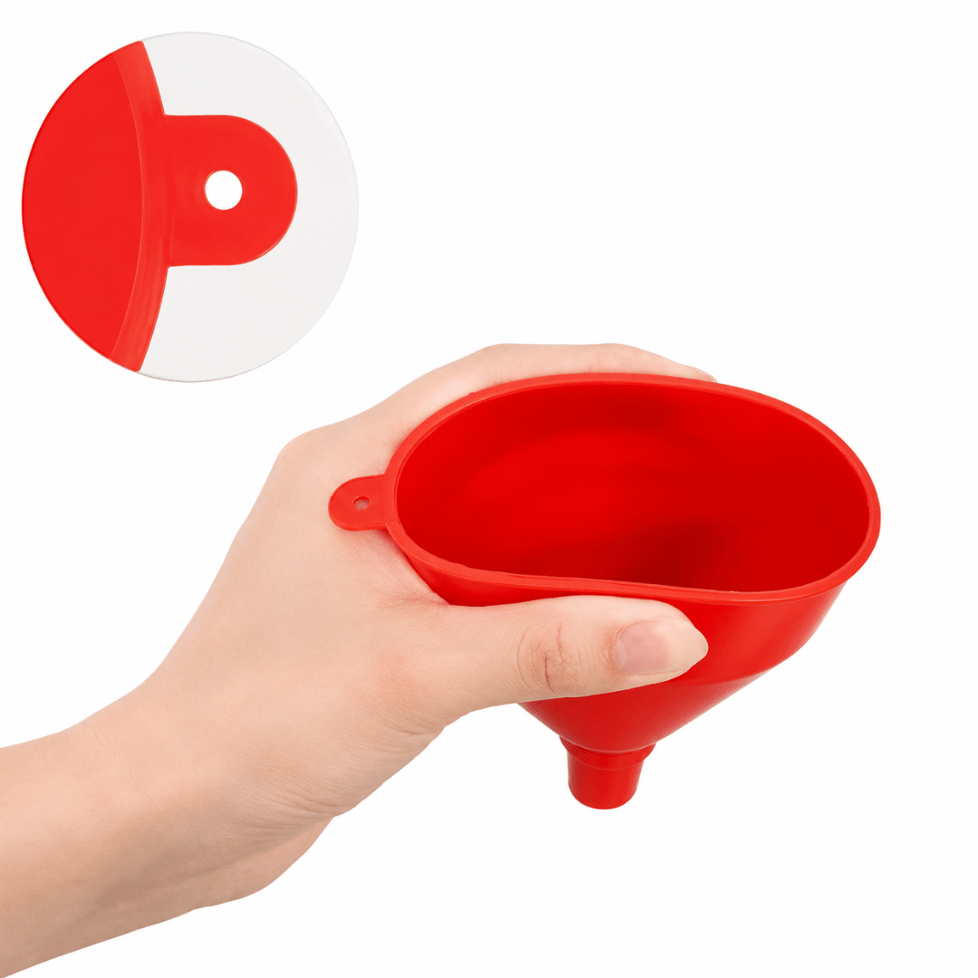 Festival Mini Trichter mit Schlauch Rot - FestivalStuff
