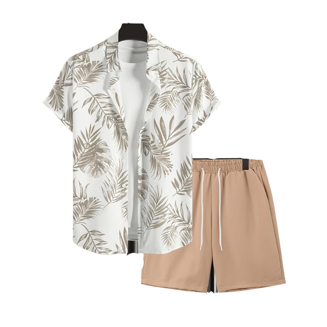 Festival Outfit 2 - teilig Blumen Hawaiianisch - FestivalStuff