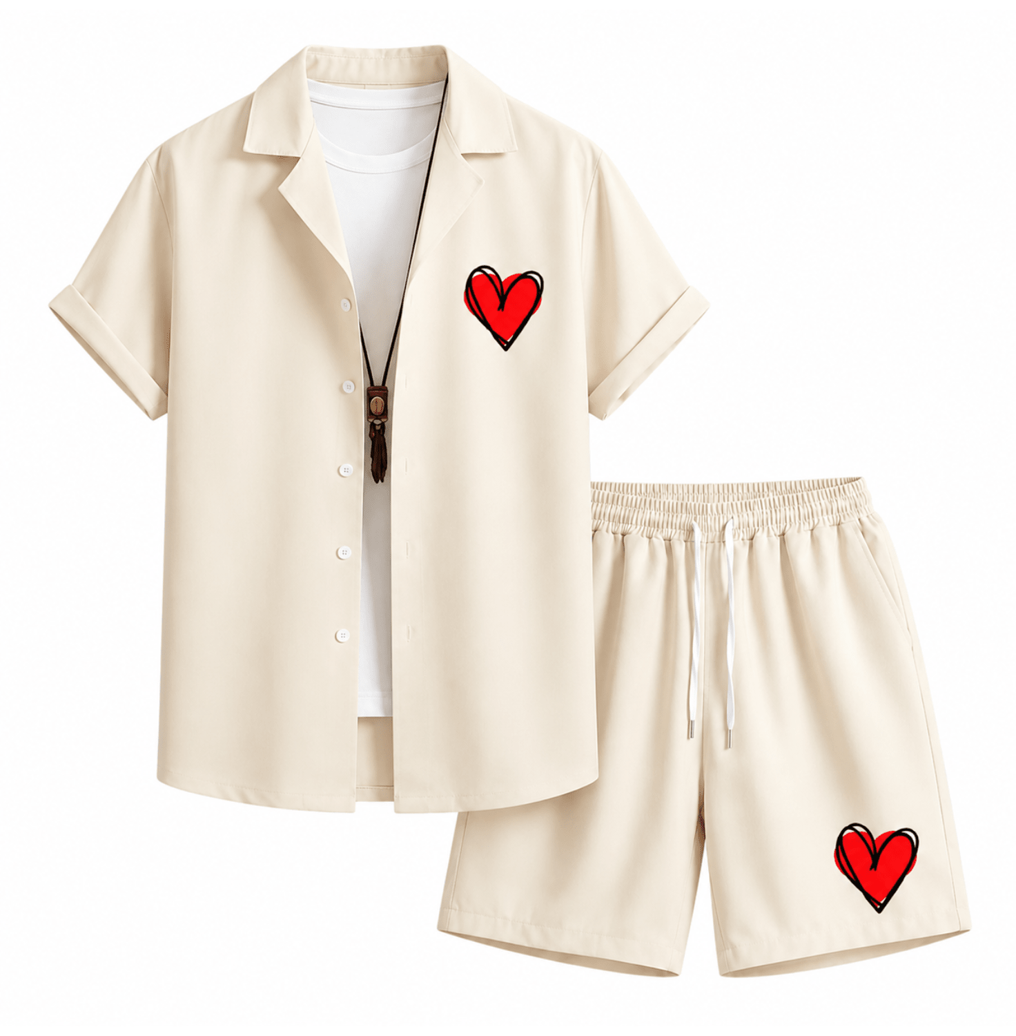 Festival Outfit 2 - teilig Heart Vibes - FestivalStuff
