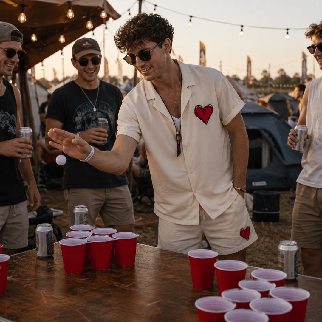 Festival Outfit 2 - teilig Heart Vibes - FestivalStuff