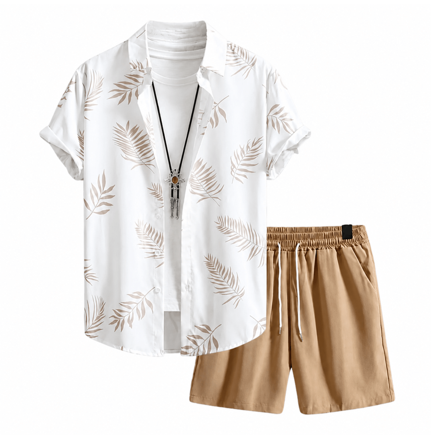 Festival Outfit 2 - teilig Palmen - FestivalStuff