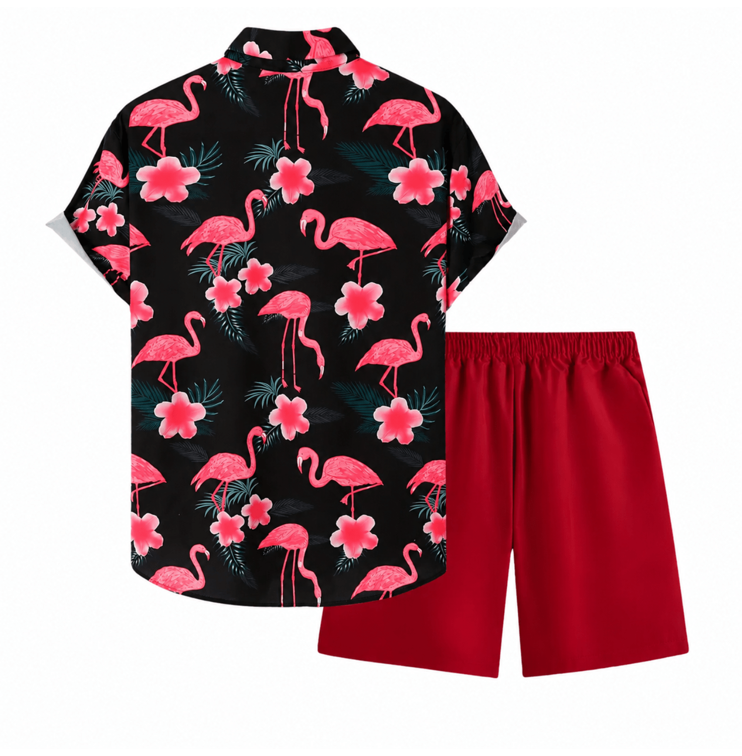 Festival Outfit 2 - teilig Red Flamingo - FestivalStuff