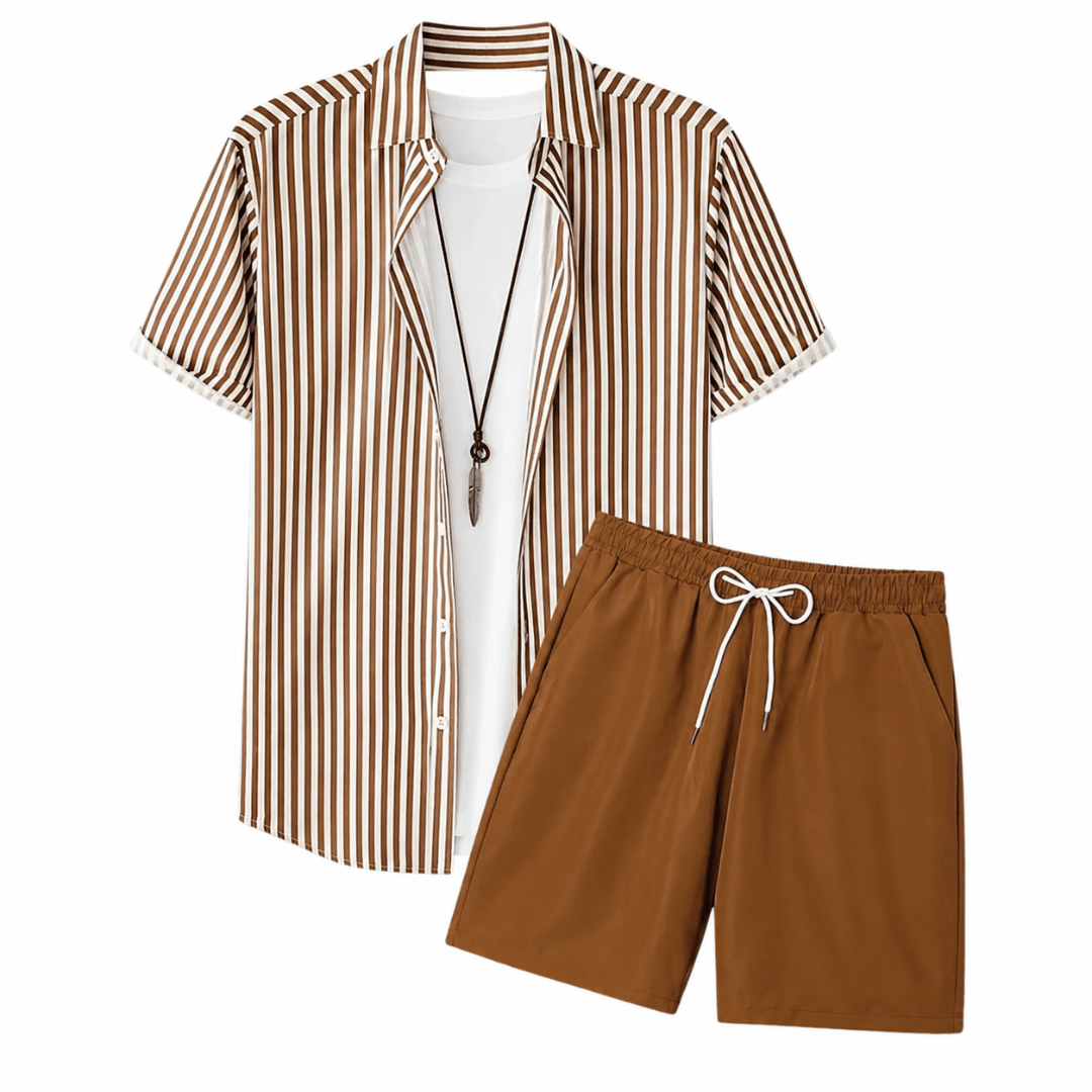 Festival Outfit 2 - teilig – Sunset Stripes - FestivalStuff