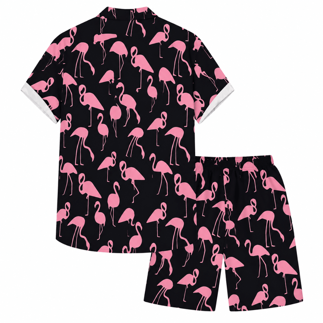 Festival Outfit Flamingo Fever 2 - teilig - FestivalStuff