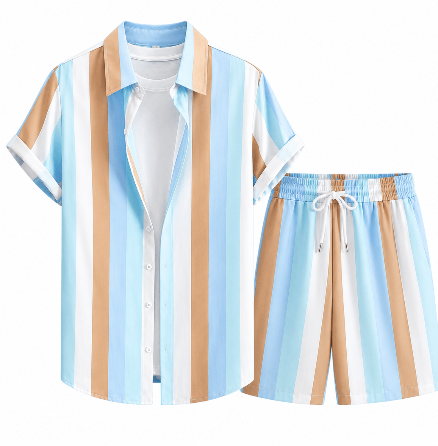 Festival Outfit Ocean Breeze 2 - teilig Herren Set - FestivalStuff