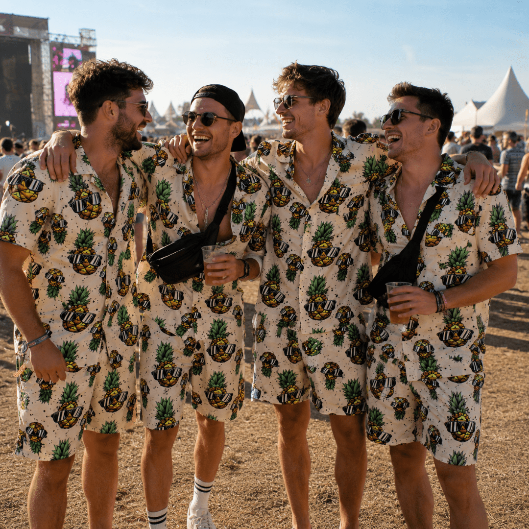 Festival Outfit Pineapple Shades 2 - teilig - FestivalStuff