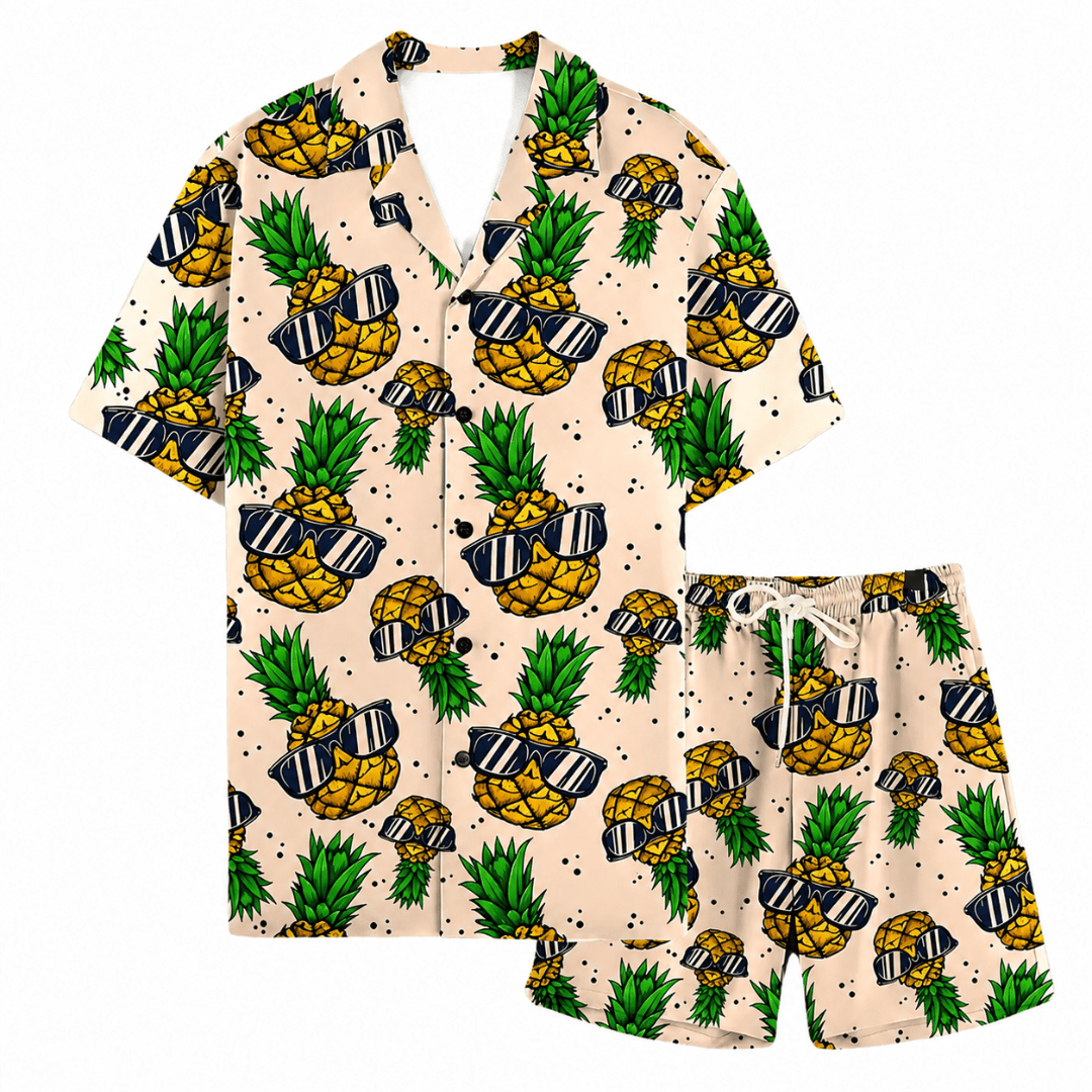 Festival Outfit Pineapple Shades 2 - teilig - FestivalStuff