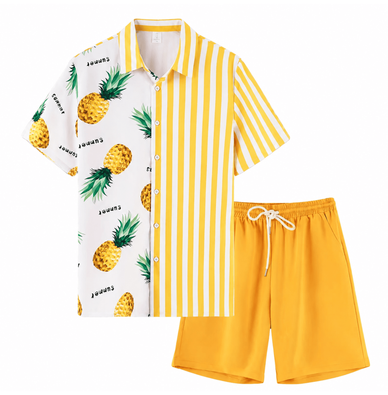Festival Outfit Pineapple Vibes 2 - teilig - FestivalStuff