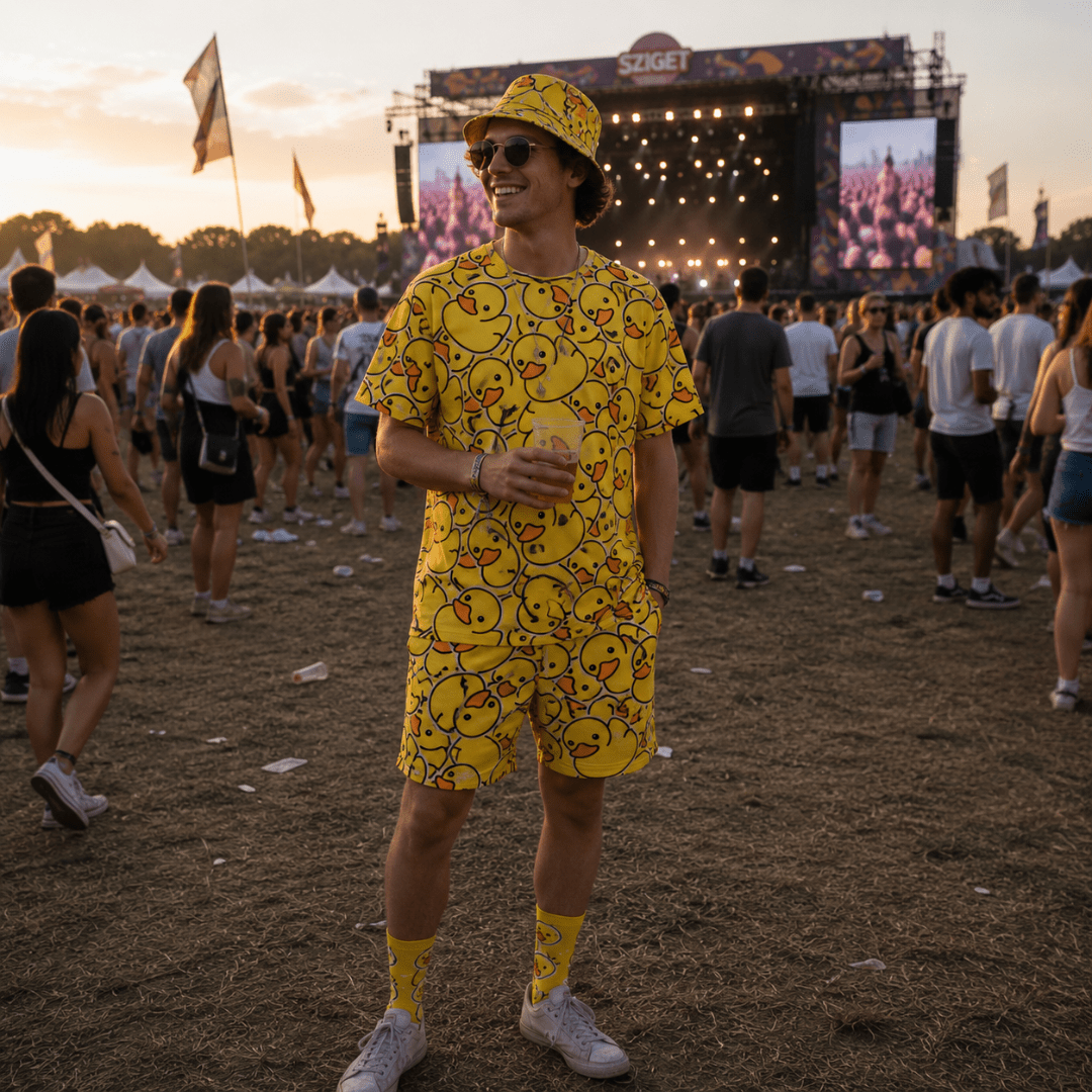 Festival Outfit THE DUCK T-Shirt 2 - teilig - FestivalStuff
