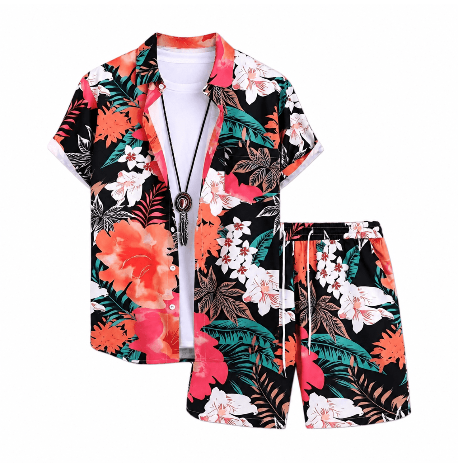 Festival Outfit Tropical Sunset 2 - teilig - FestivalStuff