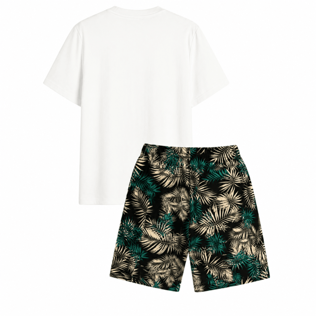 Festival T-Shirt Outfit Jungle Leafs 2 - teilig - FestivalStuff