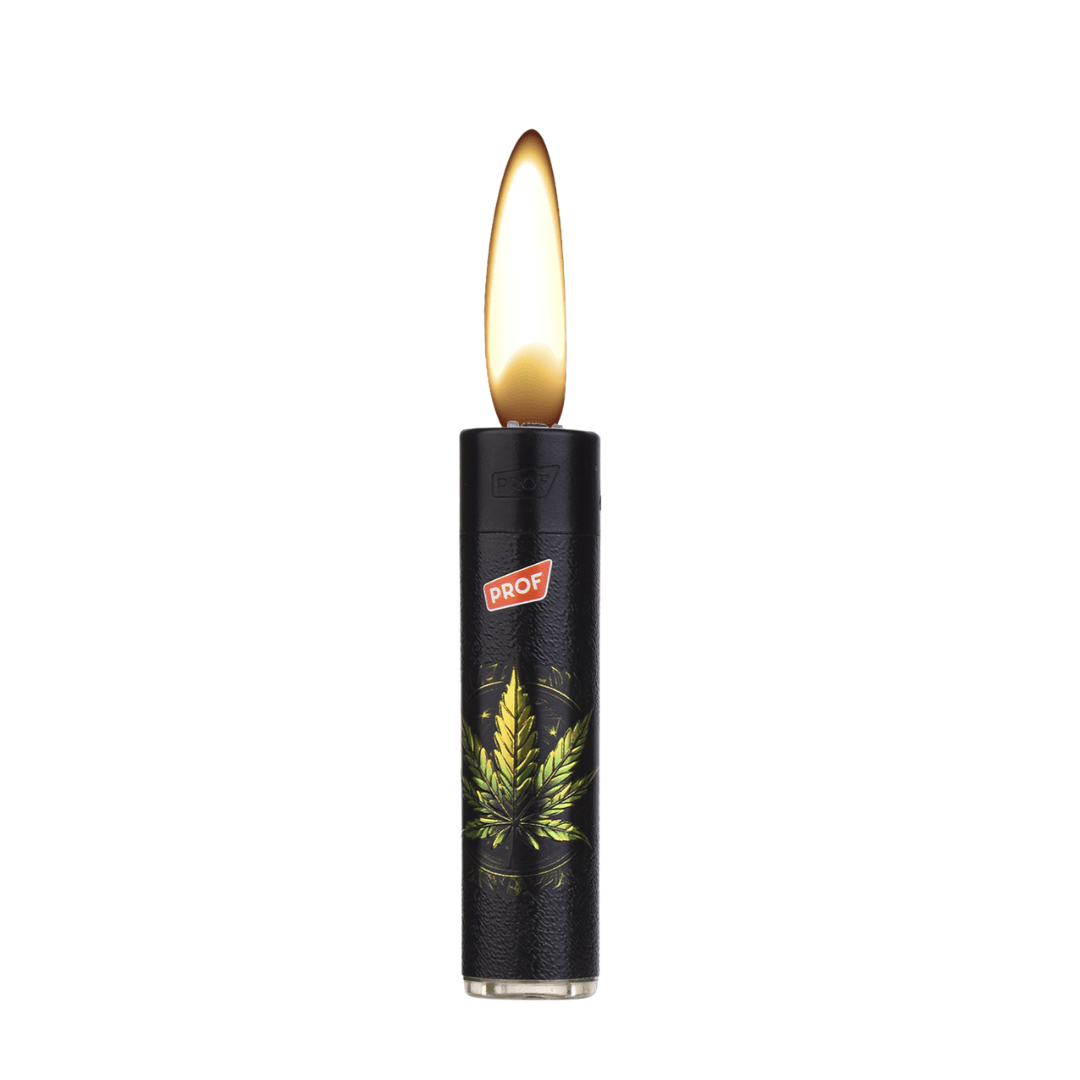 Feuerzeug Cana Leaf Metallic - FestivalStuff