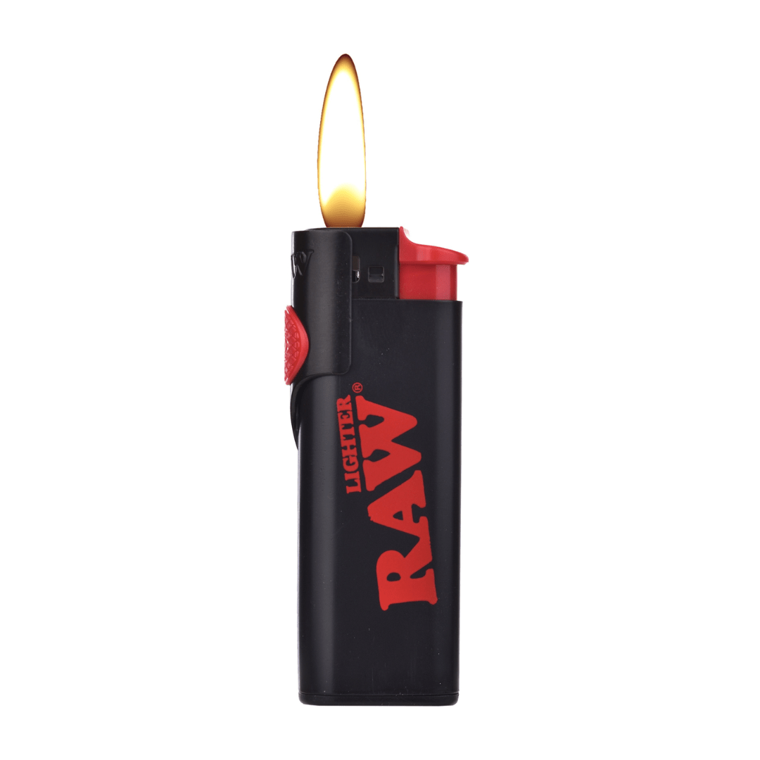 Feuerzeug RAW Black - FestivalStuff