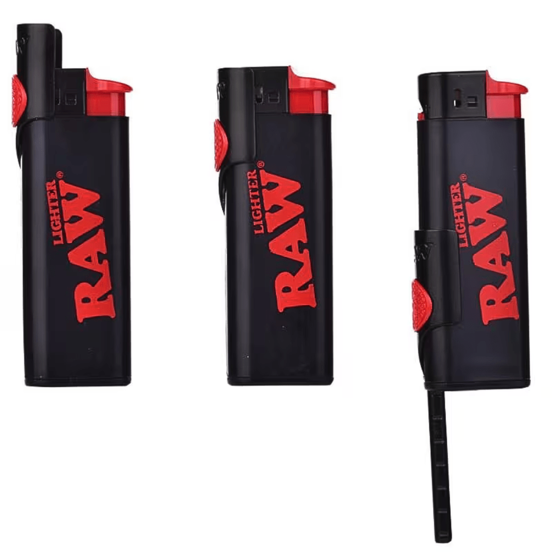 Feuerzeug RAW Black - FestivalStuff