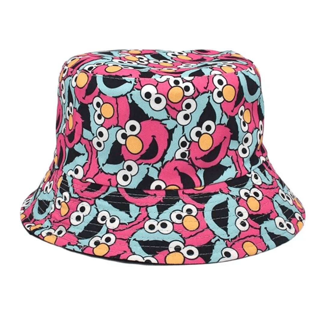 Fischerhut Keksmonster bunt - FestivalStuff