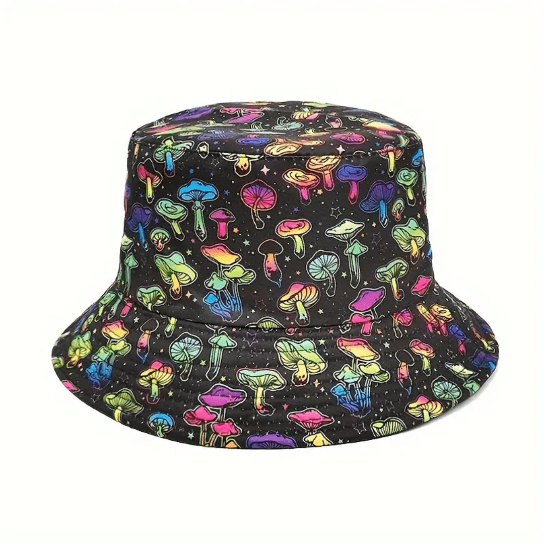 Fischerhut kleine Pilze wendbar - FestivalStuff