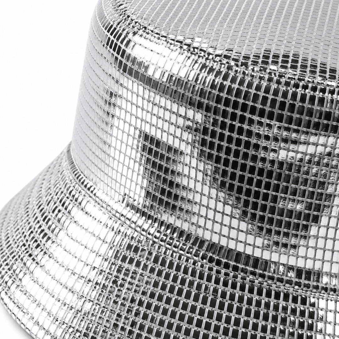 Fischerhut Metallic Silber - FestivalStuff