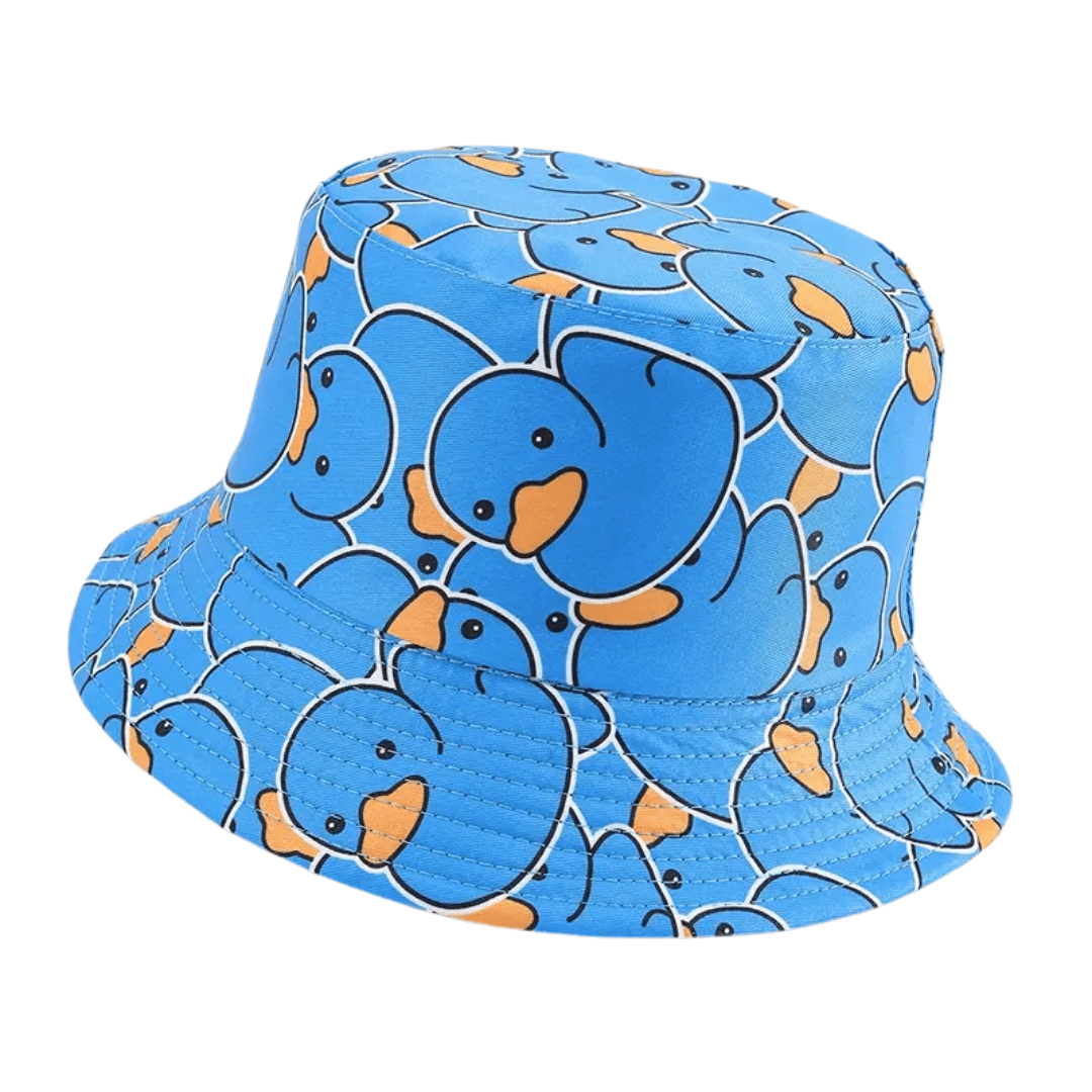 Fischerhut THE DUCK Blau - FestivalStuff