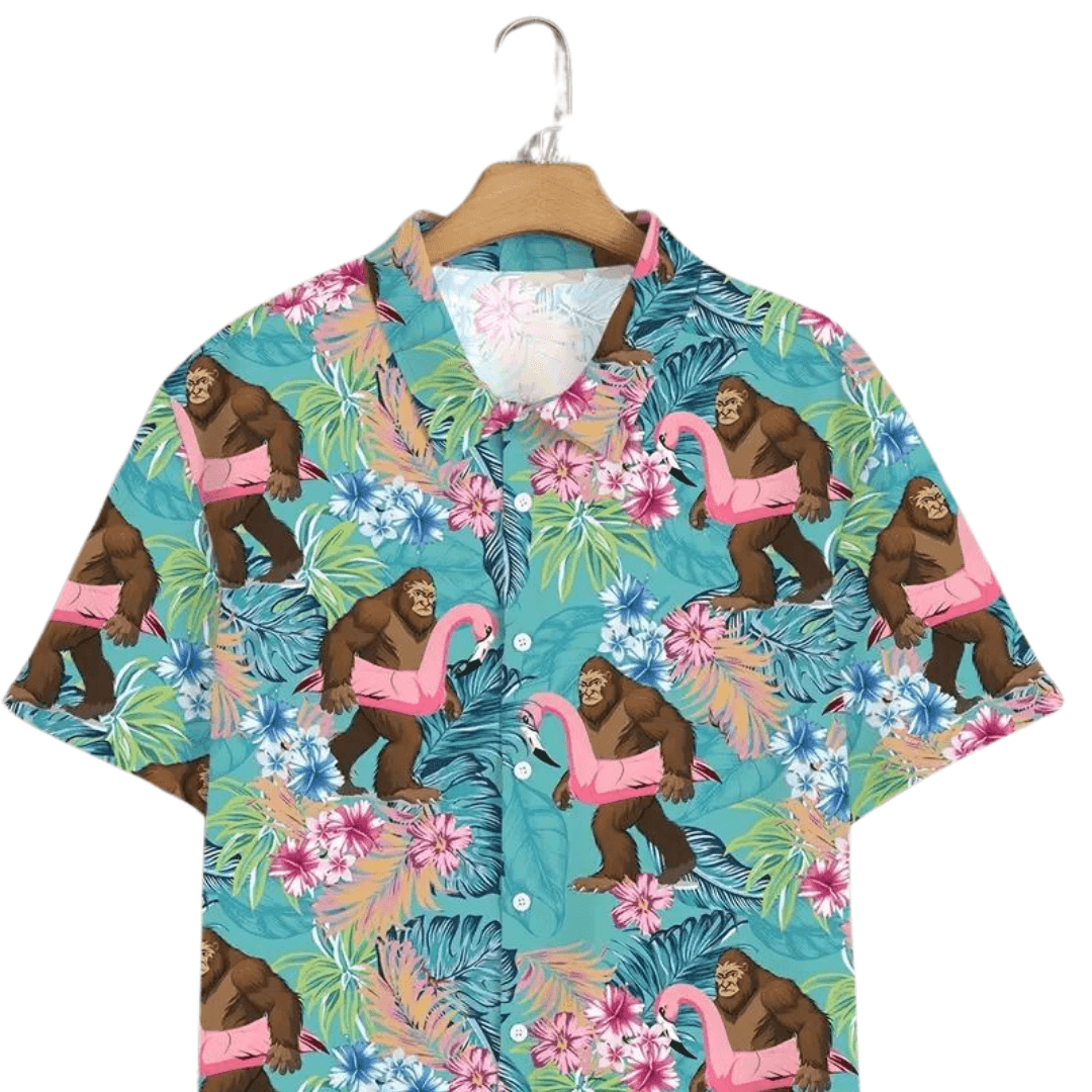 Flamingo Hemd Herren 2 - FestivalStuff