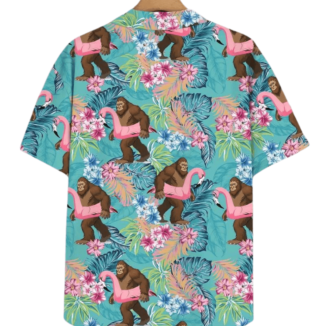 Flamingo Hemd Herren 2 - FestivalStuff