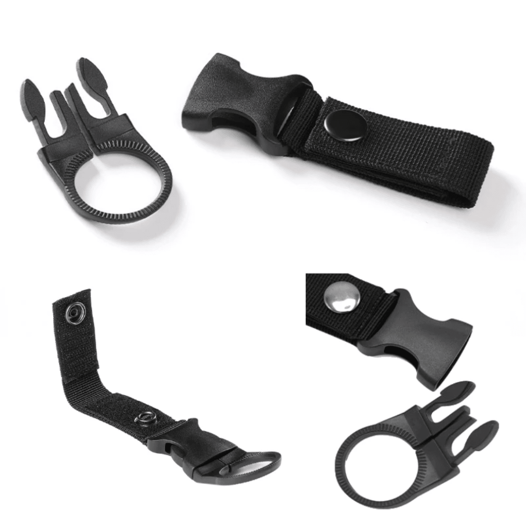 Flaschenhalter 01 schwarz - FestivalStuff