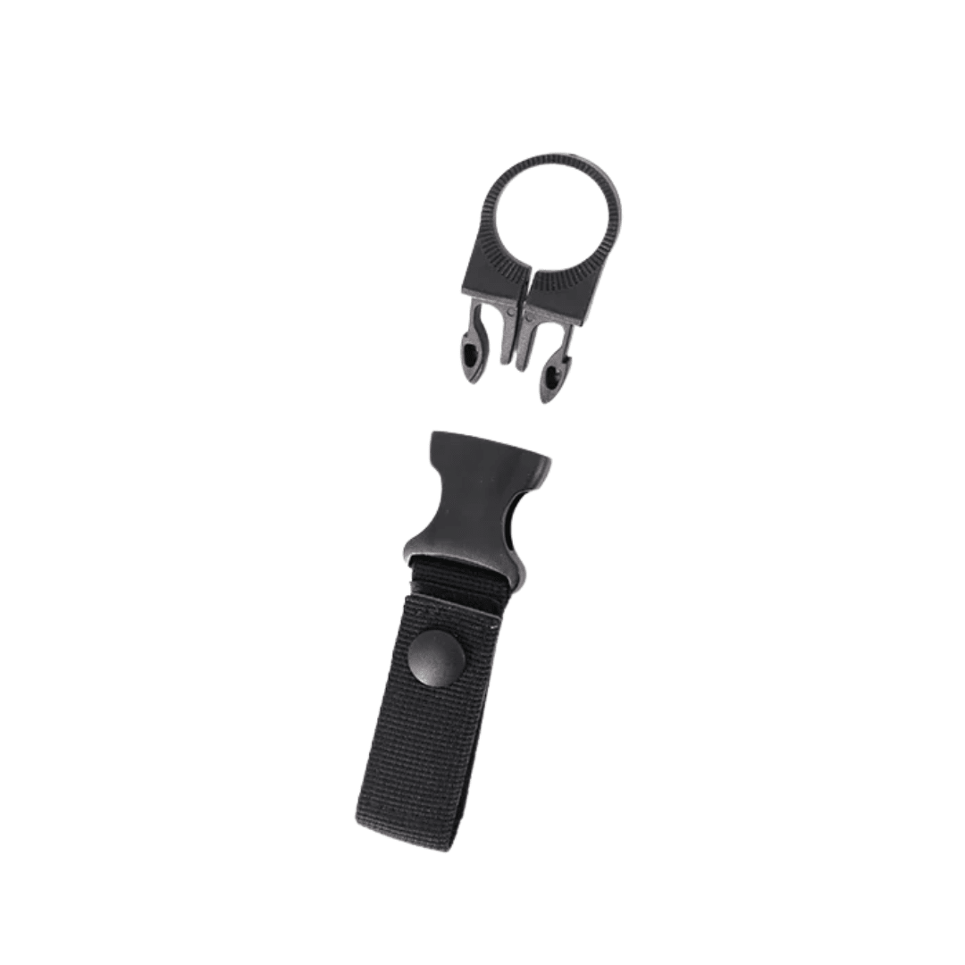 Flaschenhalter 01 schwarz - FestivalStuff