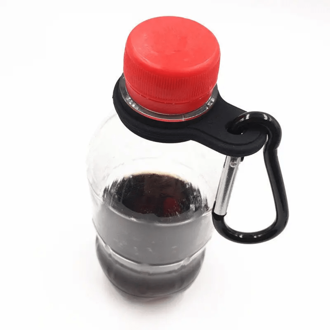 Flaschenhalter 02 schwarz - FestivalStuff