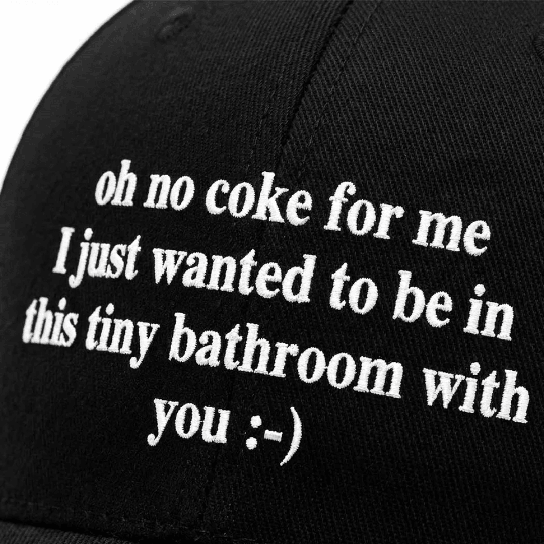 Flexfit Cap Oh No Coke For Me - FestivalStuff