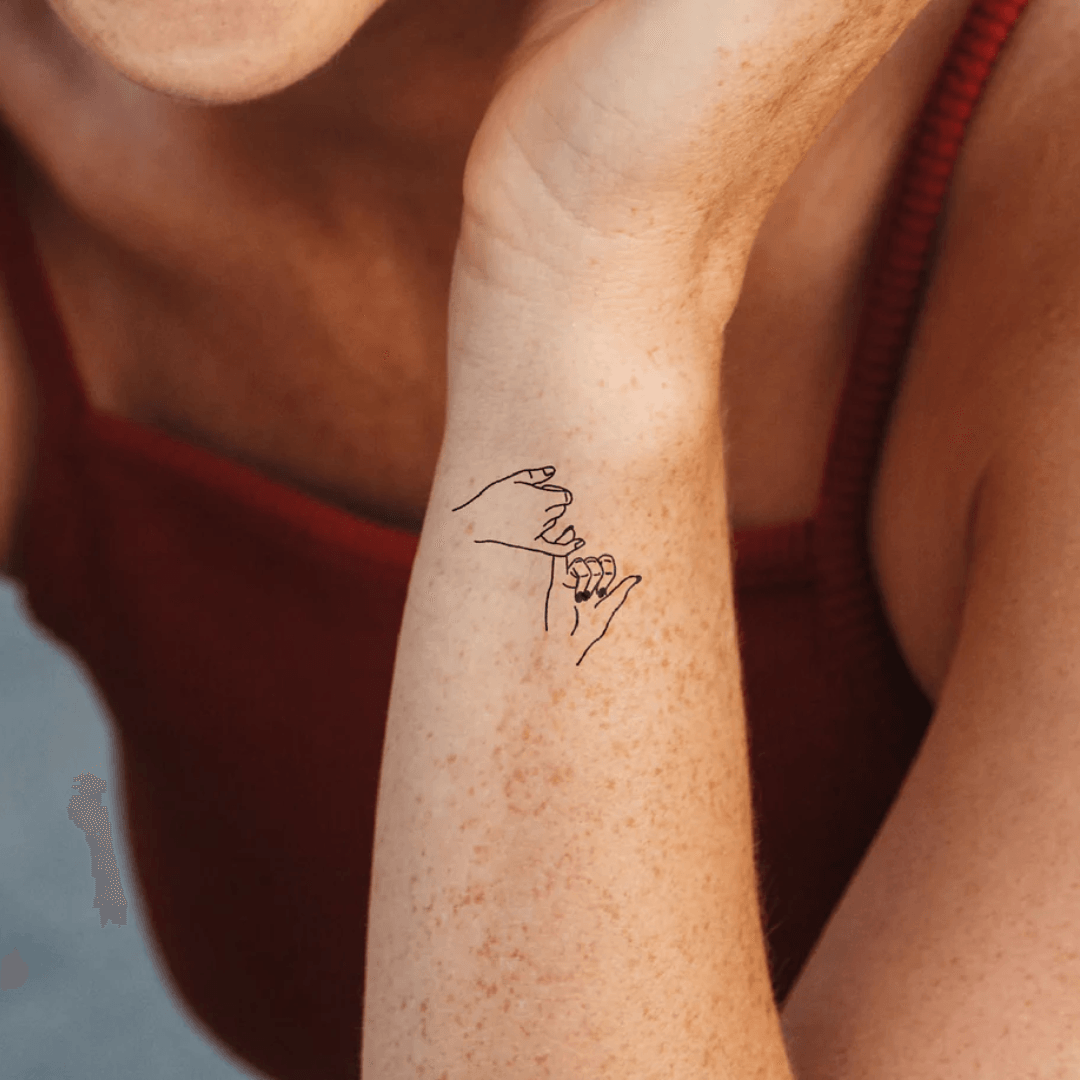 Freundschaft Tattoo Waterless - FestivalStuff