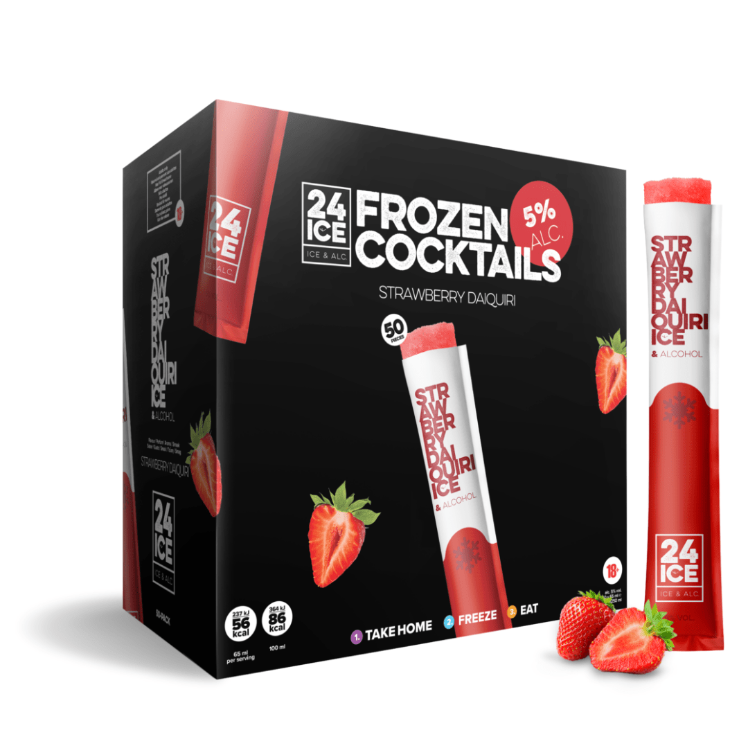 Frozen Cocktails Strawberry Daiquiri - FestivalStuff